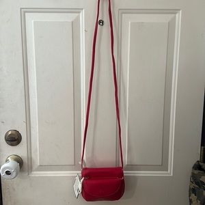 *FINAL* KOLTOV ORGANIZATIONAL CROSSBODY PURSE: RED: NWT